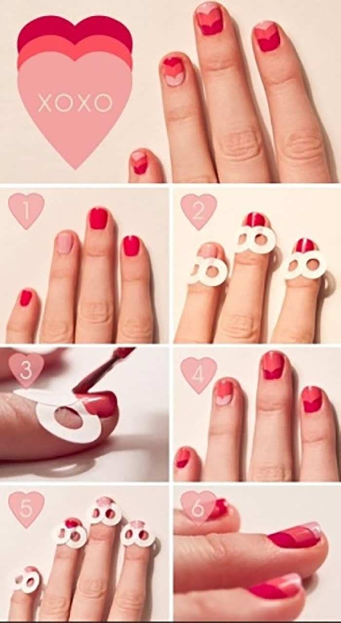 Heart Inception Nail Art Tutorial For Short Nails