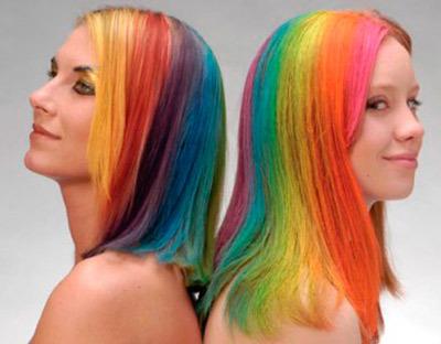 color hair spray