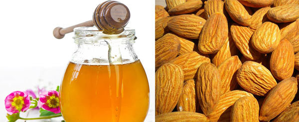 honey and Almond oil