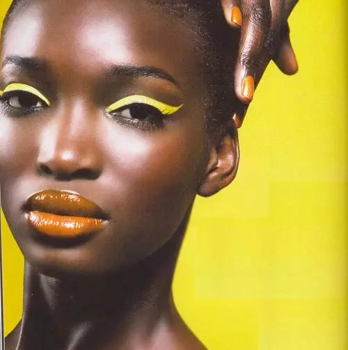 neon makeup