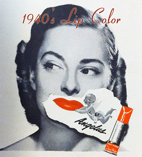 1940's Lip Color - History Of Lipstick