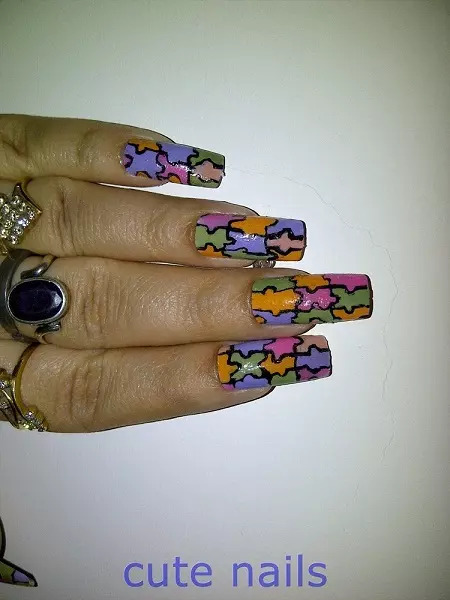 Awesome Pastel Nail Art