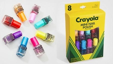 Crayola mini nail polish set