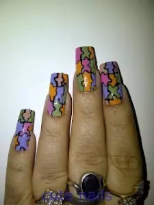 Beauty Look For PAstel Nail Art Design