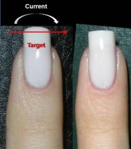 Squarely Rounded Shape Nails Squarely Rounded Shape Nails