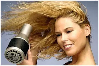 Blow dry for add volume to hair