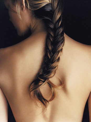 fish tail long hairstyle trend