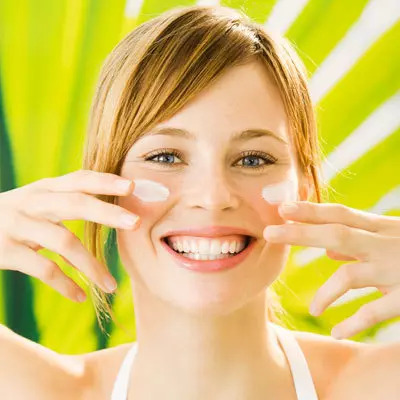 look younger with sun screen