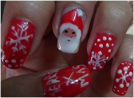 christmas nail art designs