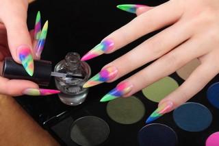 Nail Art For Beginners - Pointed Nail Art Pointed Nail Art