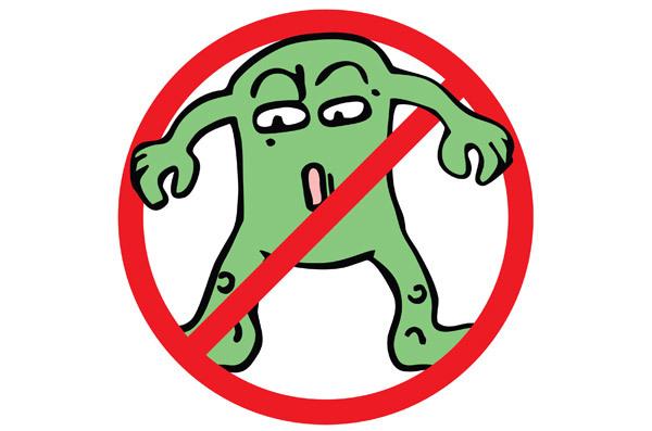 Skin Exposure to Bacteria