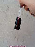 black color nail art steps3 black color nail art steps3