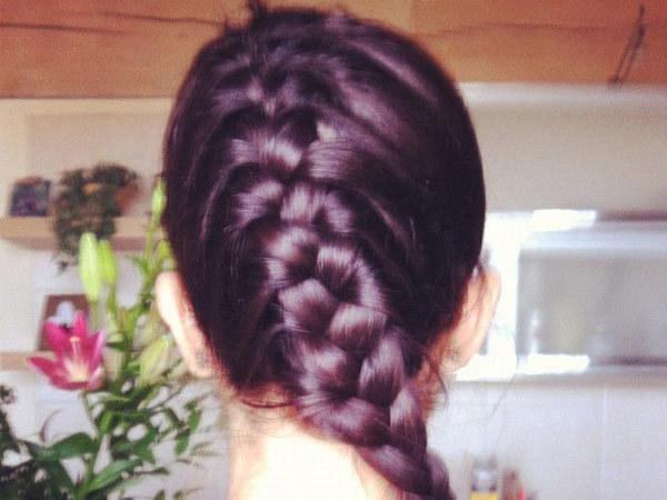 fish tail braid hair style