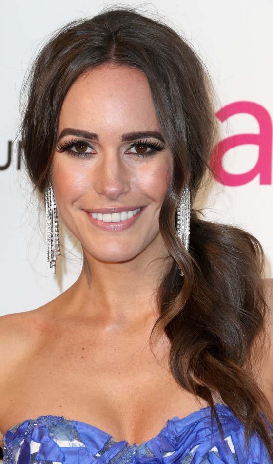 Centre Part Ponytail