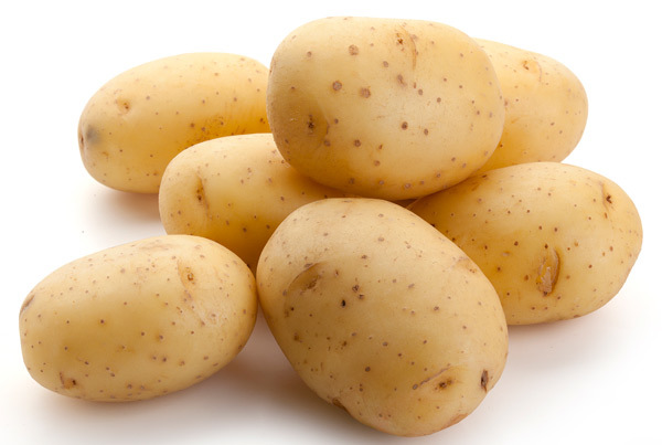 Potato for skin