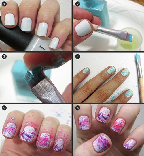 SplatterNail Art Tutorial