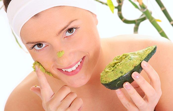 6. Avocado Face Pack