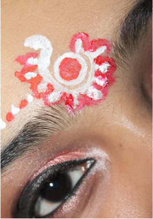 how to do bengali bridal makeup