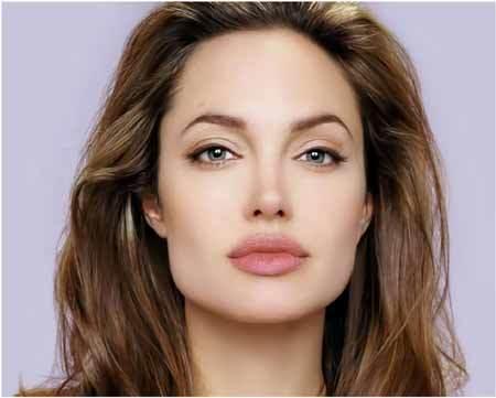 angelina jolie eyebrow shape