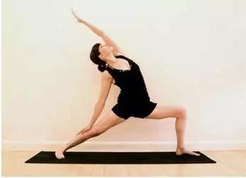 Warrior or Crescent Moon Pose