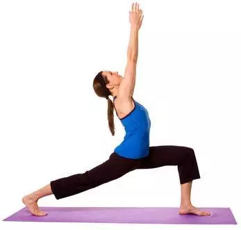 Warrior pose