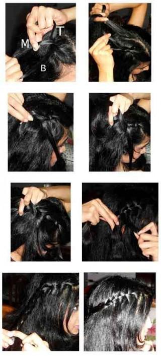 how to make a waterfall braid how to make a waterfall braid