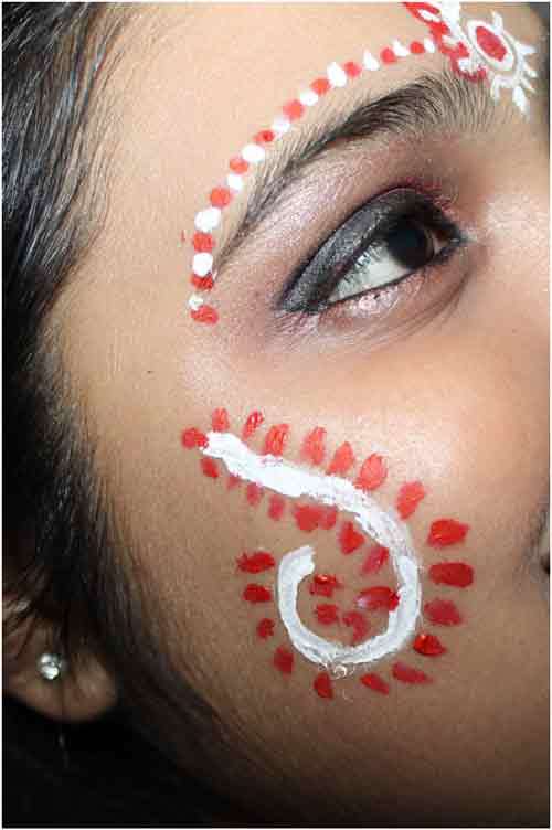 traditional bengali bridal makeup