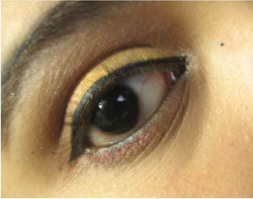 gold eye makeup ideas