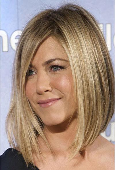 jennifer aniston lob haircut