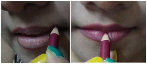 apply lip liner before after lipstick