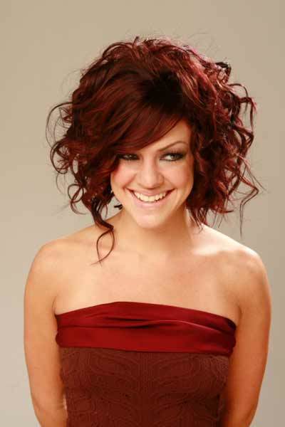 mid length curly hairstyles