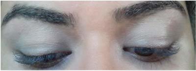 white color eye makeup