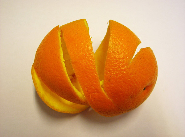 orange peel for blackheads