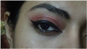 Eyeliner makeup