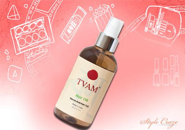 tvam henna hair fall oil