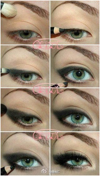 rocker eye makeup