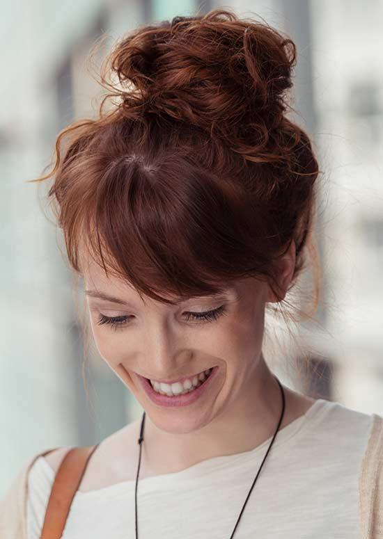 Voluminous Top Knot Latest Hairstyles For Long Hair - Voluminous Top Knot