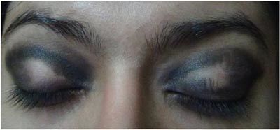 kim kardashian inspired smokey eye2