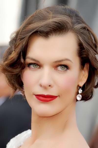 milla jovovich hairstyles