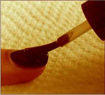 nail colour makeup