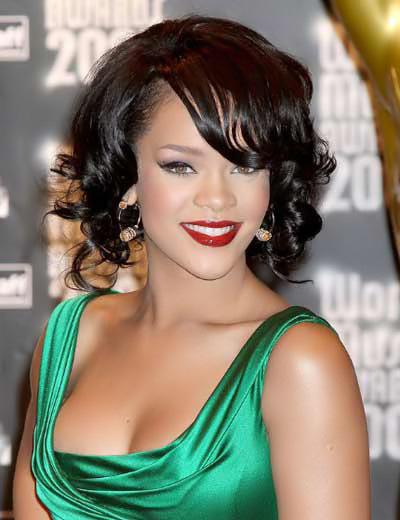 rihanna short hairstyles