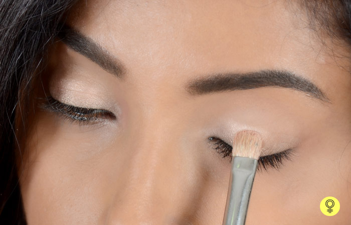 How do you apply eyeshadow?