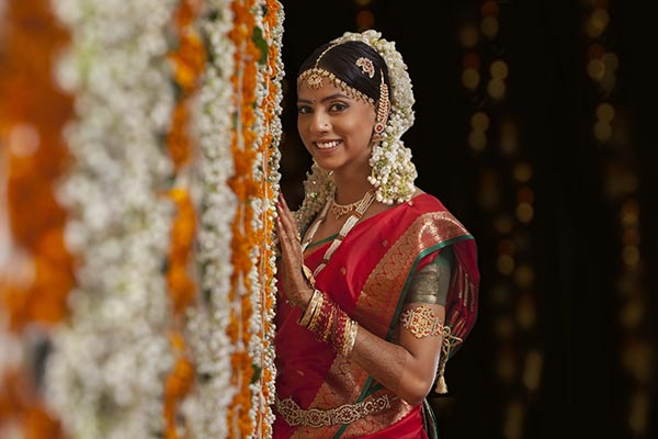 Most Beautiful Indian Bridal Looks - South Indian Bridal Look