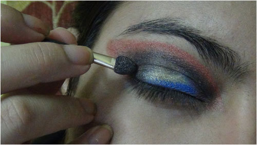 Colourful Eye Makeup Tutorial 10