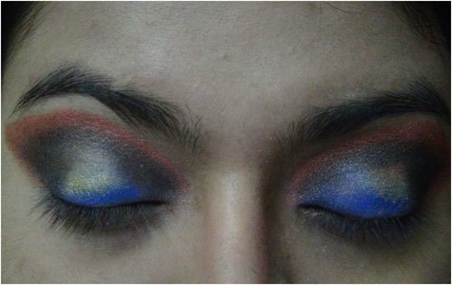 Colourful Eye Makeup Tutorial 11