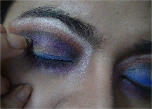 Colourful Eye Makeup Tutorial 16