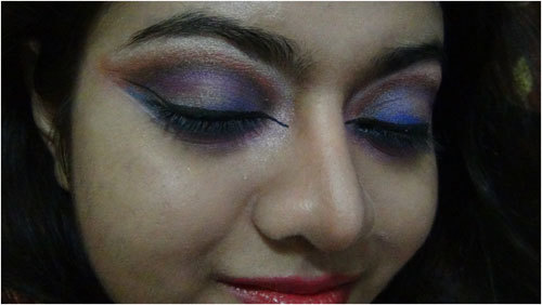 Colourful Eye Makeup Tutorial 20