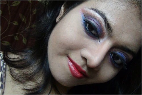 Colourful Eye Makeup Tutorial 24