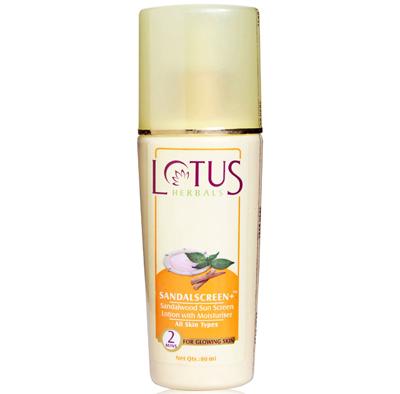 Lotus Herbals Sandalscreen Sandalwood Sunscreen Lotion With ...