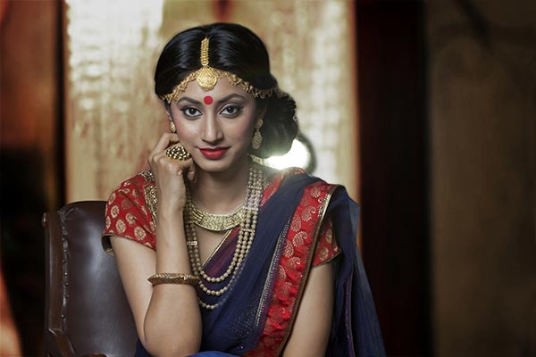 Beautiful Indian Dulhan Makeup Looks - Bong Bride Makeup Look